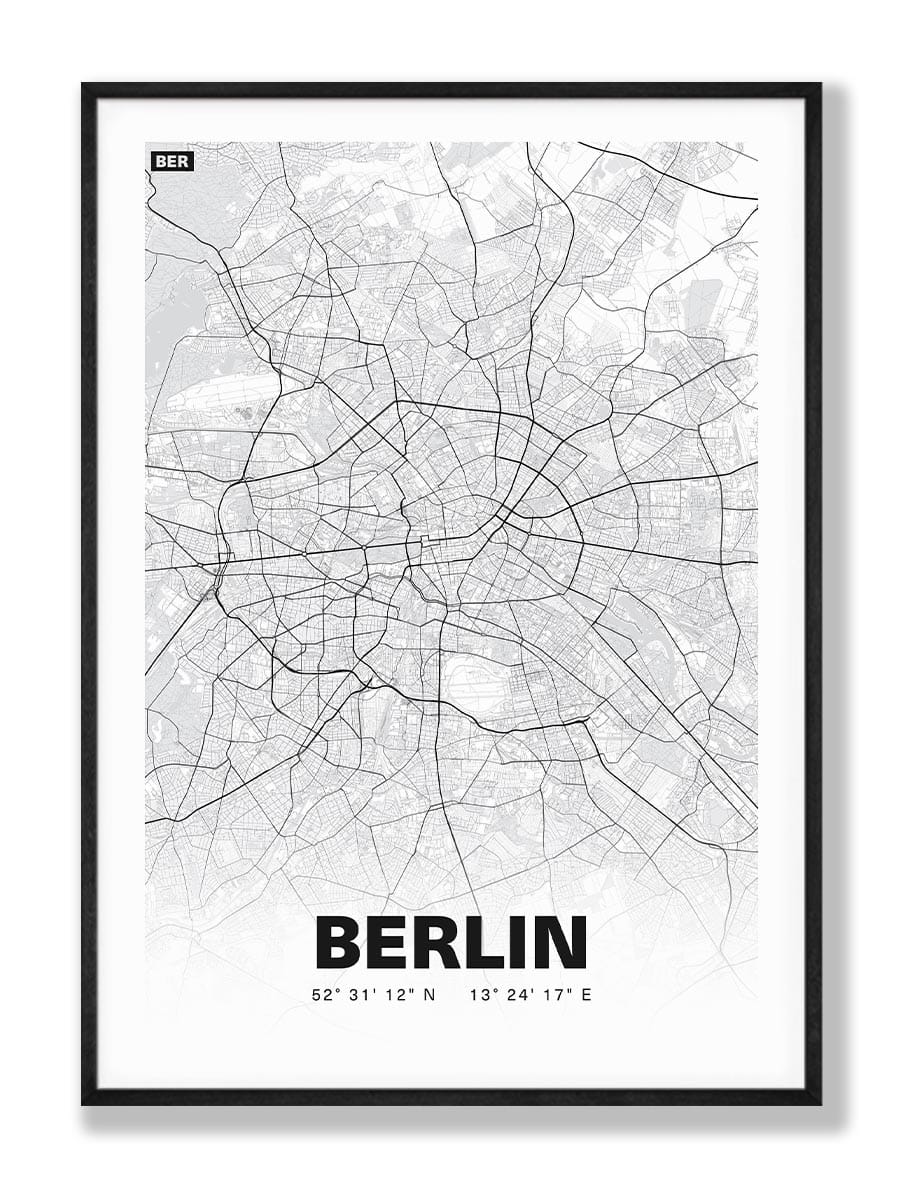 berlin stadtplan poster stadtkarte bild-4