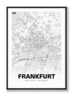 frankfurt stadtplan poster stadtkarte bild-4