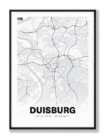 stadtplan duisburg poster stadtkarte bild-4