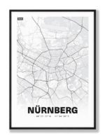 stadtplan nürnberg poster stadtkarte bild-4